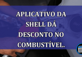 Aplicativo da Shell da desconto no combustivel.