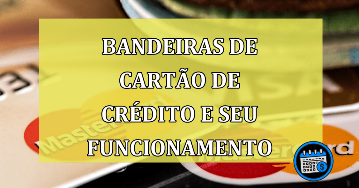 Bandeiras de cartão de crédito e seu funcionamento. Confira!