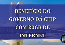 Benefício do governo disponibiliza chip com 20GB de internet para brasileiros