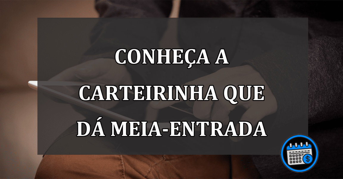 ID Jovem, carteirinha que dá descontos em eventos