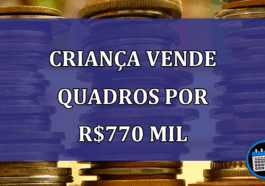 Criança de 11 anos vende quadros por R$770 mil