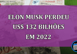 Elon Musk perdeu US$ 132 Bilhoes em 2022