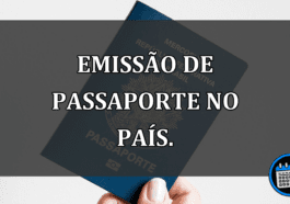 Emissão de passaporte no país.