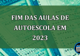 Fim das aulas de autoescola em 2023