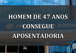 Homem de 47 anos consegue aposentadoria