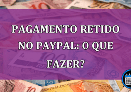 Pagamento retido no Paypal