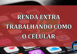 RENDA EXTRA trabalhando com o CELULAR