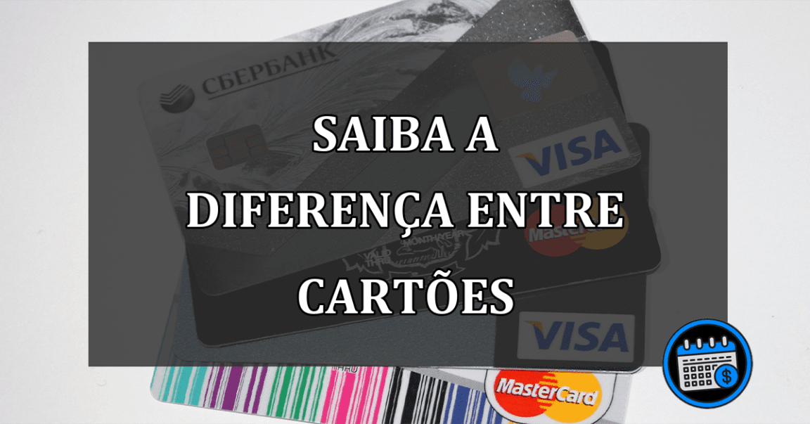 Saiba a diferença do cartão de crédito Gold, Platinum e Black