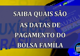 O novo governo dirá datas de pagamento do Bolsa Família