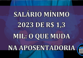 salário mínimo 2023