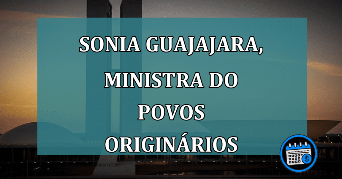 Sonia Guajajara, ministra do Povos Originarios