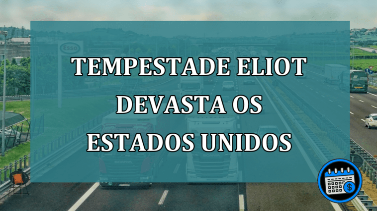 Tempestade Eliot devasta os Estados Unidos