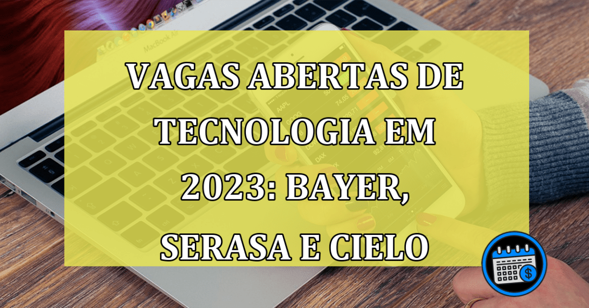 Vagas em empresas de grande porte 2023