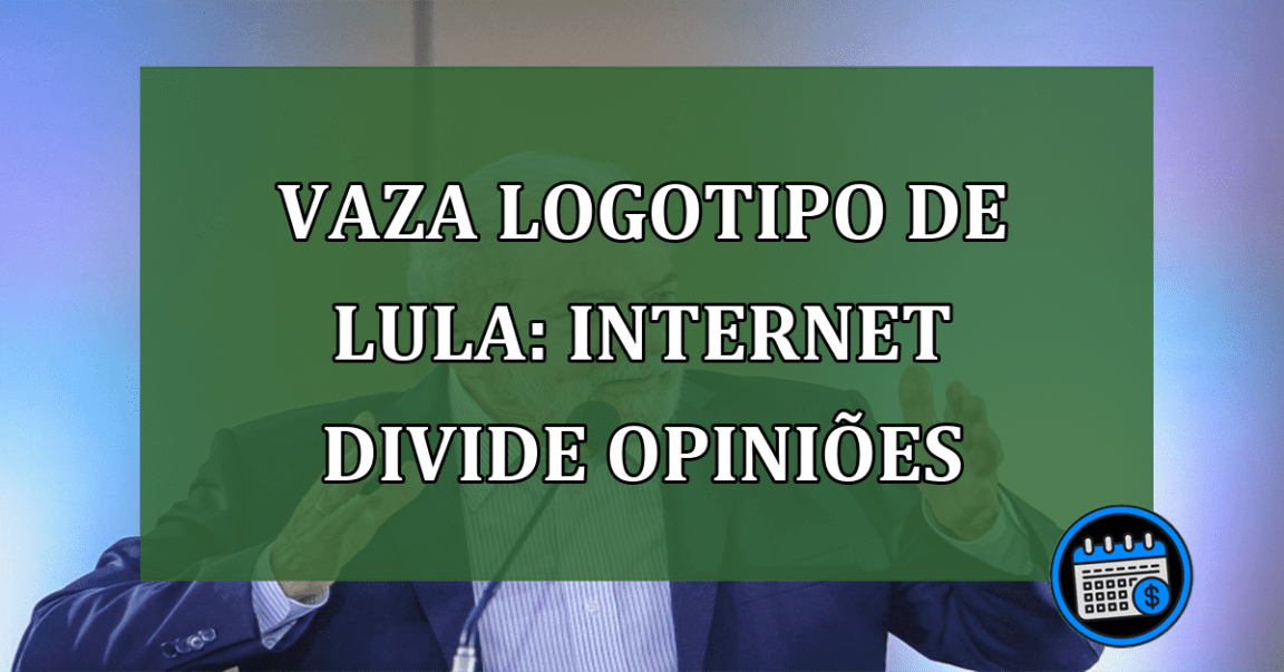 Vaza logotipo de Lula: internet divide opiniões