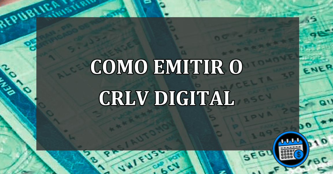 CRLV é obrigatório e pode ser emitido digitalmente