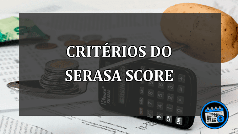 critérios do serasa score