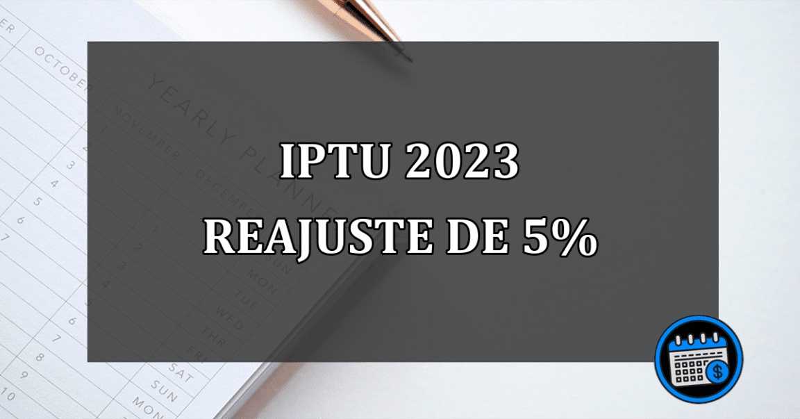 iptu 2023 reajuste de 5%