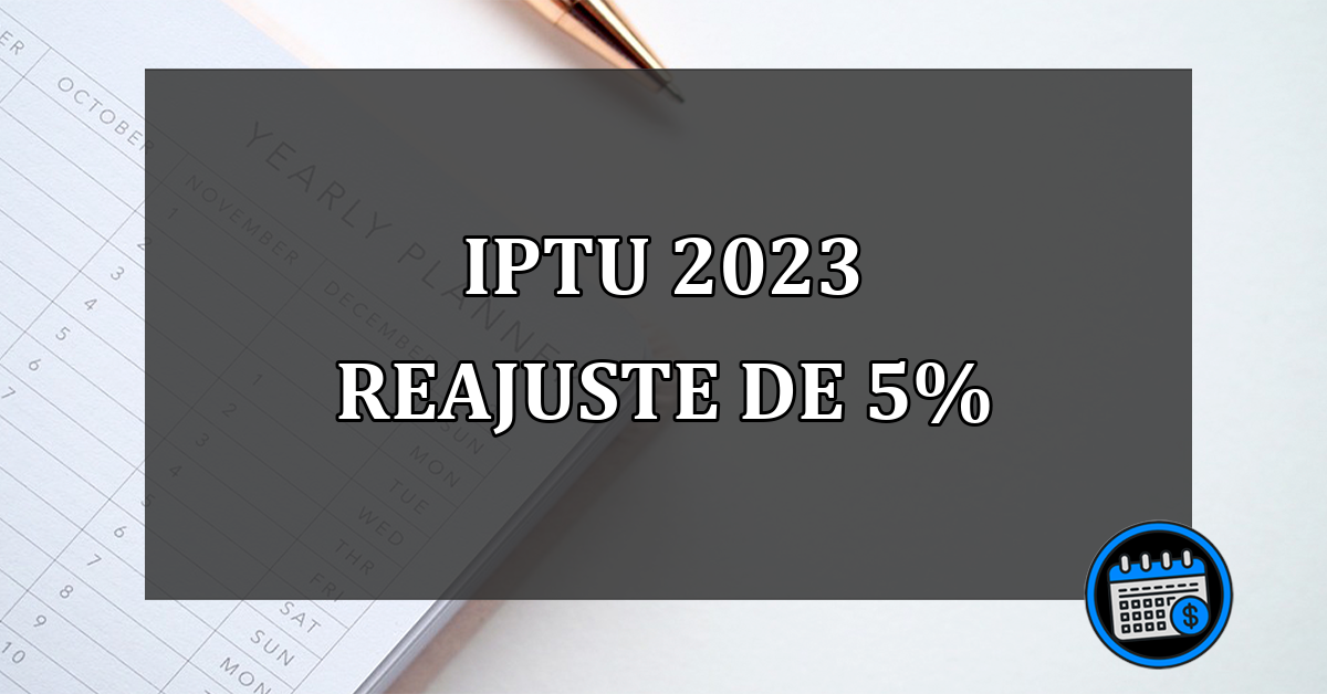 iptu 2023 reajuste de 5%