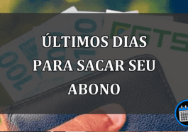 últimos dias para sacar seu abono