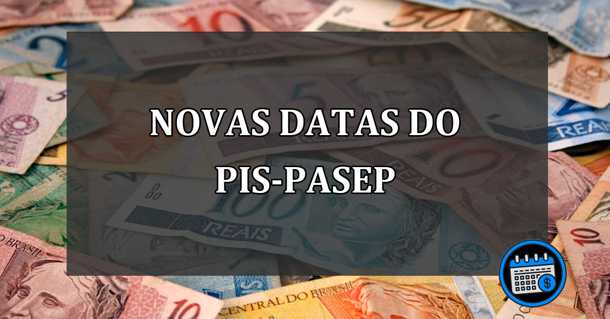 novas datas do pis-pasep