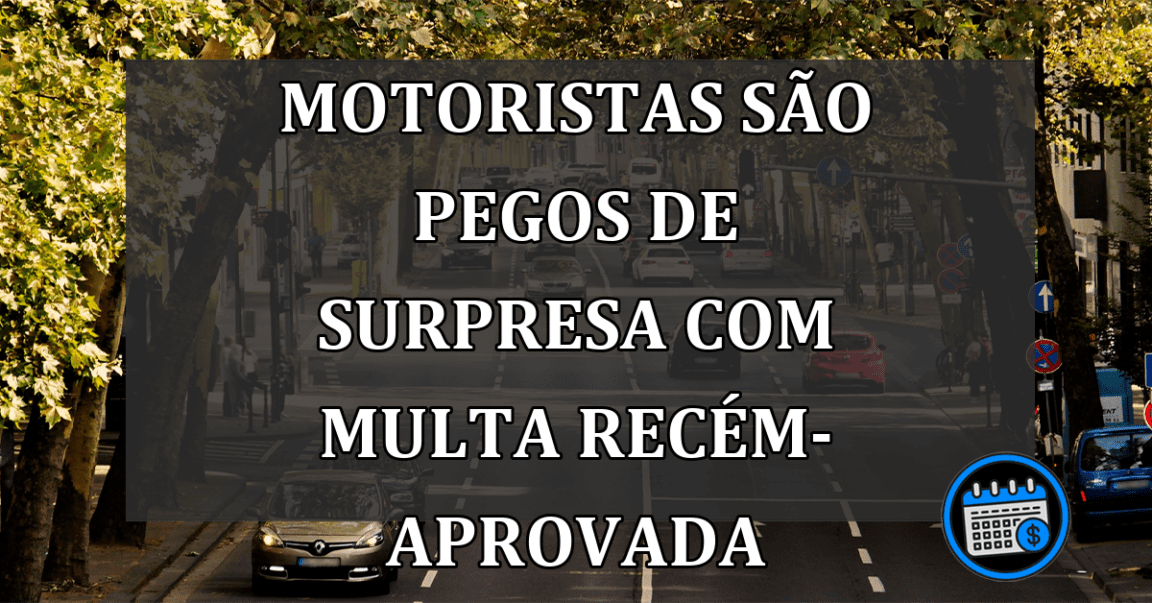 ALERTA: Motoristas São Pegos De Surpresa Com Multa Recém-Aprovada.