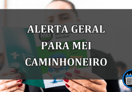 ALERTA geral para MEI Caminhoneiro