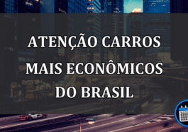 ATENÇÃO carros mais ECONÔMICOS do Brasil