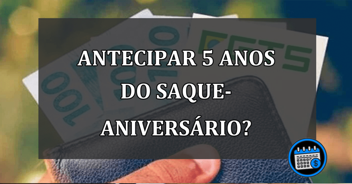 Este banco está antecipando 5 anos do FGTS! entenda