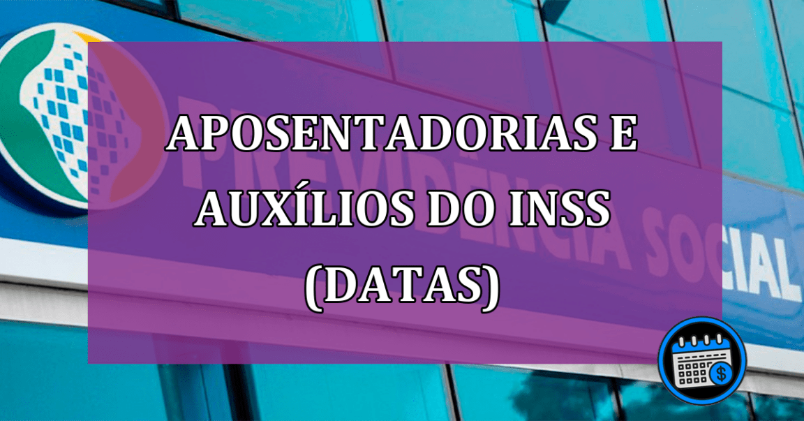 Datas de pagamentos do INSS em 2023