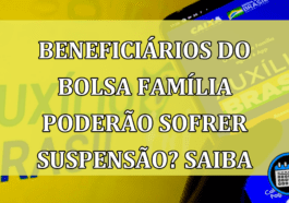 Benefícios podem ser suspensos?