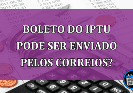 Boleto do IPTU pode ser enviado pelos Correios?