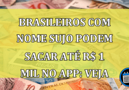 Pessoas com nome sujo têm acesso a crédito de R$ 1 MIL