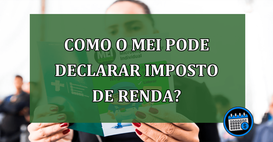 Como o MEI pode declarar imposto de renda?