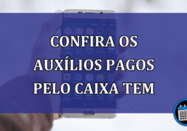 Confira os Auxílios Pagos Através do Caixa Tem