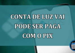 Conta de Luz vai pode ser paga com o Pix