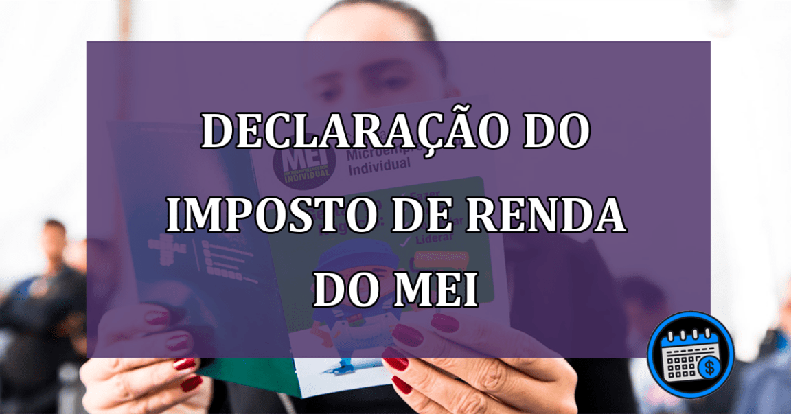 Declaração do imposto de renda do MEI