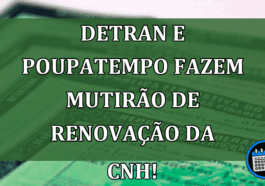 Detran e Poupatempo fazem mutirão de Renovação da CNH!