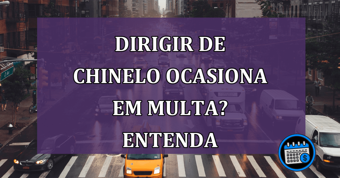 Dirigir de chinelo ocasiona em multa? Entenda