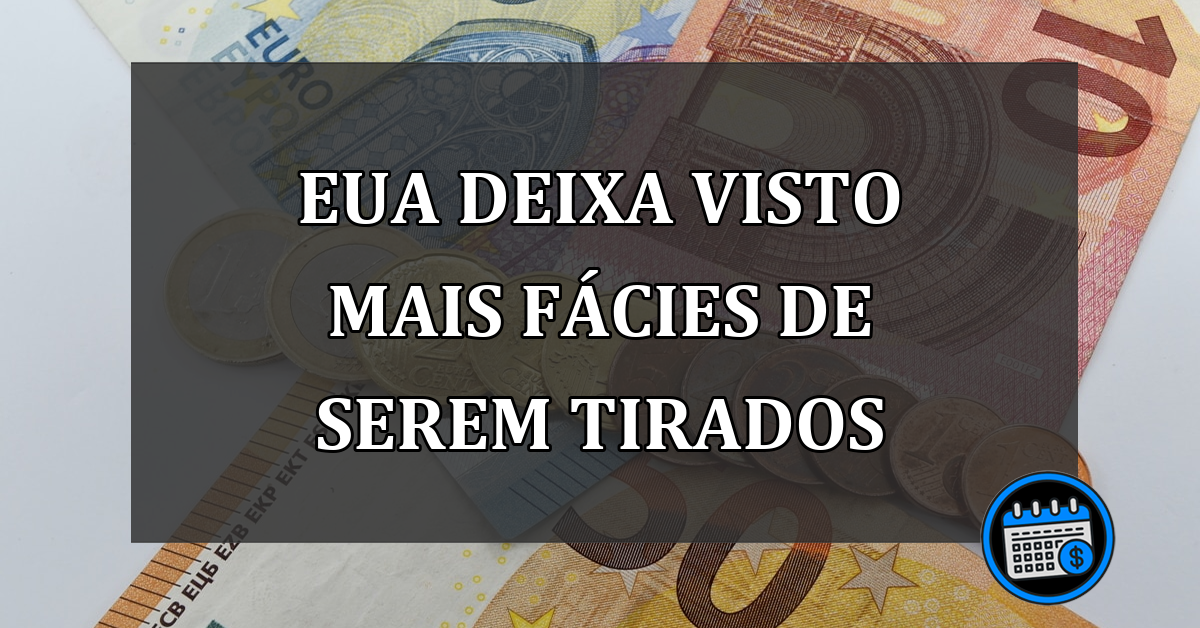 EUA Deixa Visto Mais Fácies De Serem Tirados.