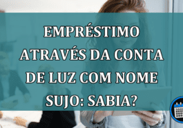 Titular de conta de luz pode fazer empréstimo