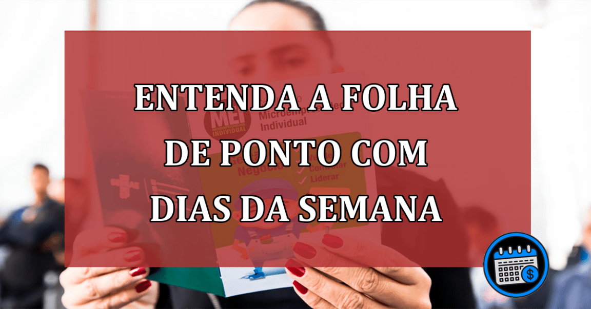 Folha de ponto com dias da semana: A assinatura é obrigatória?