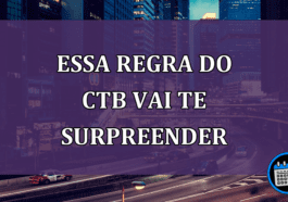 Essa regra do CTB vai te surpreender