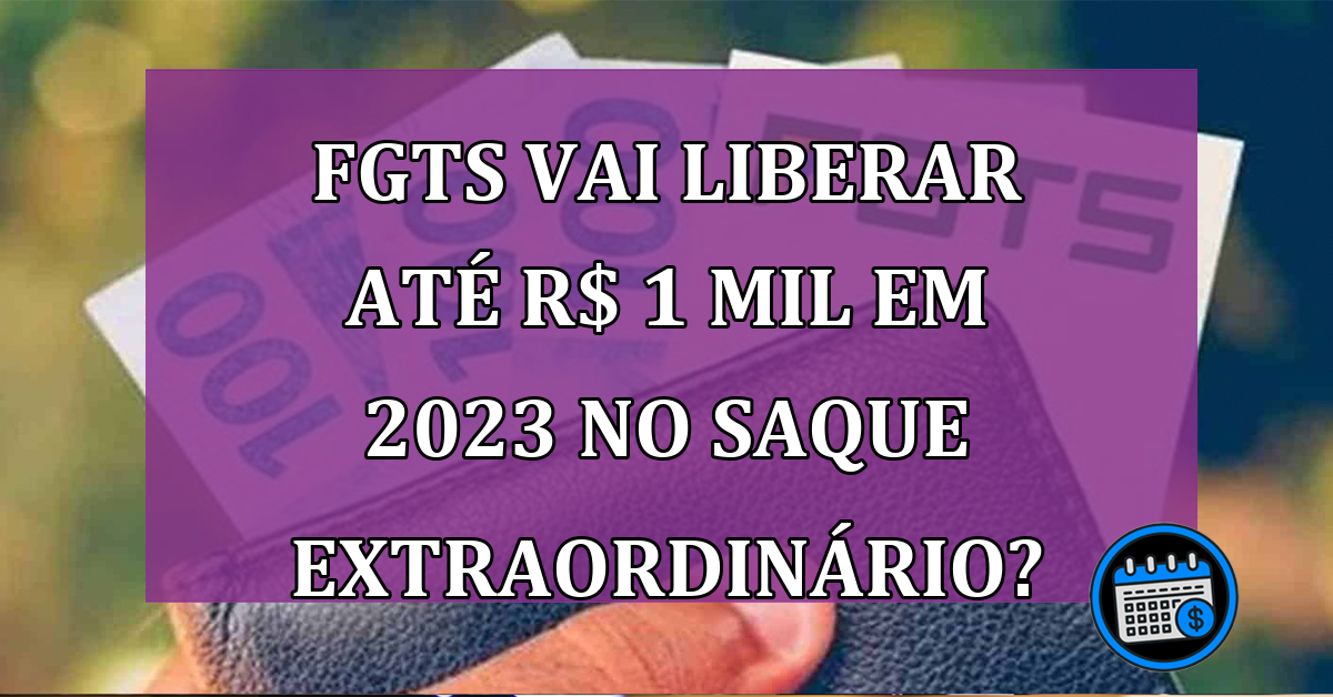 FGTS vai continuar com saque extraordinário?