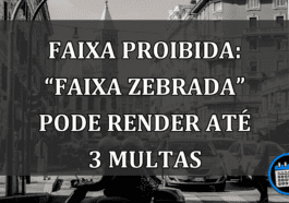 Faixa Proibida: “Faixa Zebrada” Pode Render Até 3 Multas