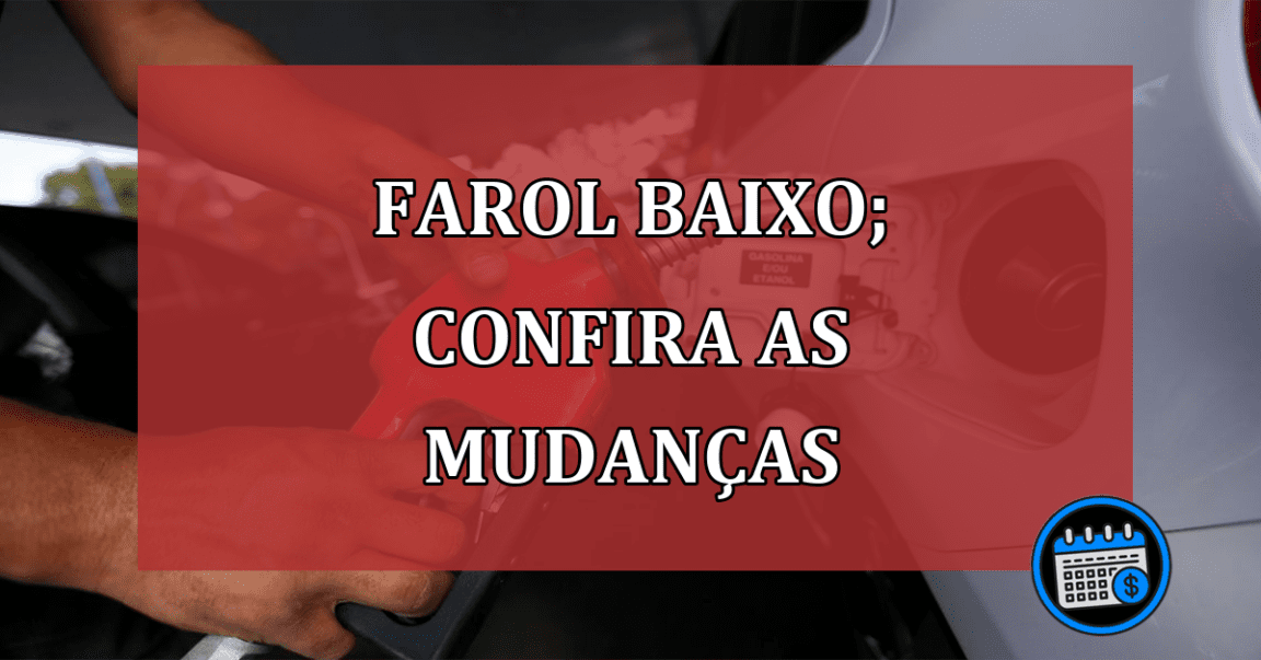 Farol baixo; confira as mudanças com a nova lei de trânsito