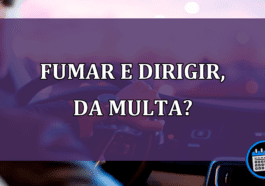 Da multa fumar e dirigir?