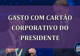 Gasto com cartão corporativo do presidente