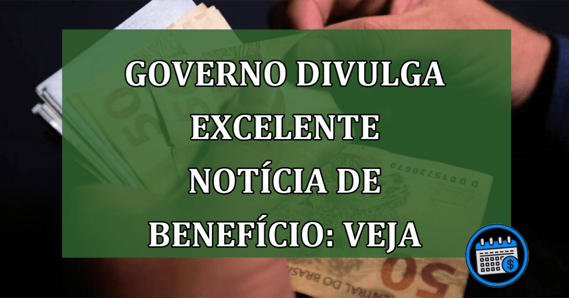 Beneficio pode ter calendário de pagamento antecipado