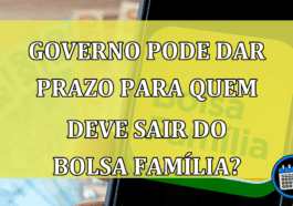 Governo pode dar prazo para beneficiários deixar o Bolsa Família