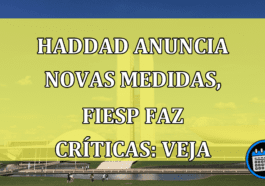 Ministro Haddad anuncia medidas econômicas